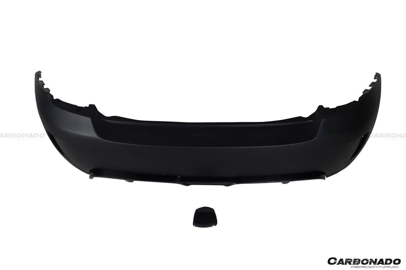 2010-2015 Fiat Abarth 500 Sports Style Rear Bumper - Carbonado Aero