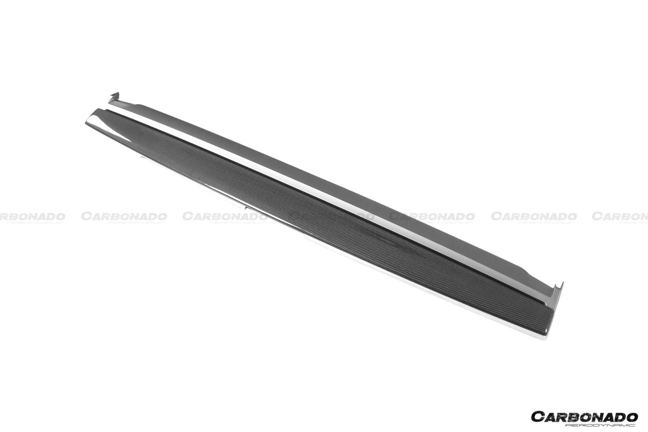 2020-2023 Tesla Model 3/Y OEM Style Autoclave Carbon Fiber Dashboard Trim Interior Replacement - Carbonado Aero