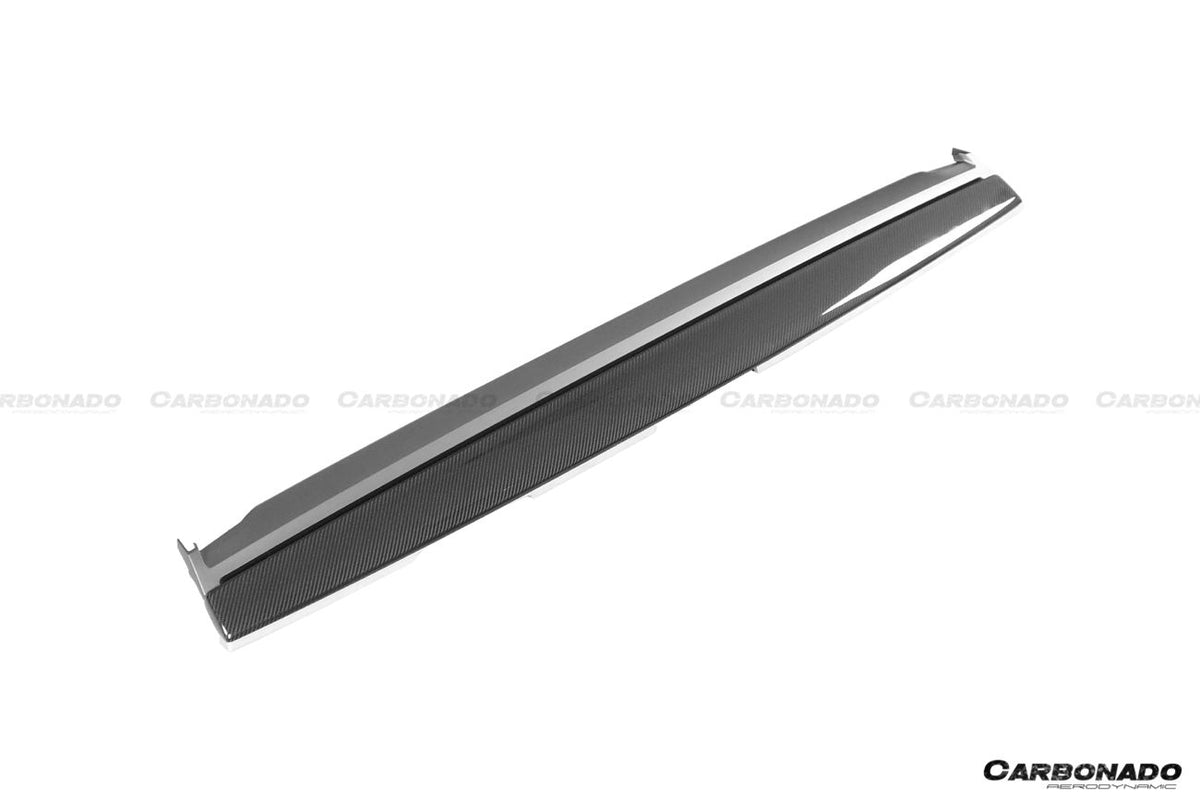 2020-2023 Tesla Model 3/Y OEM Style Autoclave Carbon Fiber Dashboard Trim Interior Replacement - Carbonado Aero