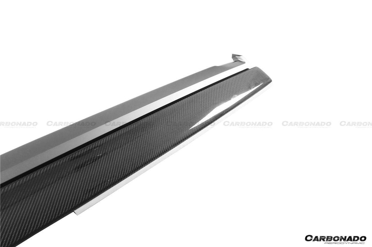 2020-2023 Tesla Model 3/Y OEM Style Autoclave Carbon Fiber Dashboard Trim Interior Replacement - Carbonado Aero