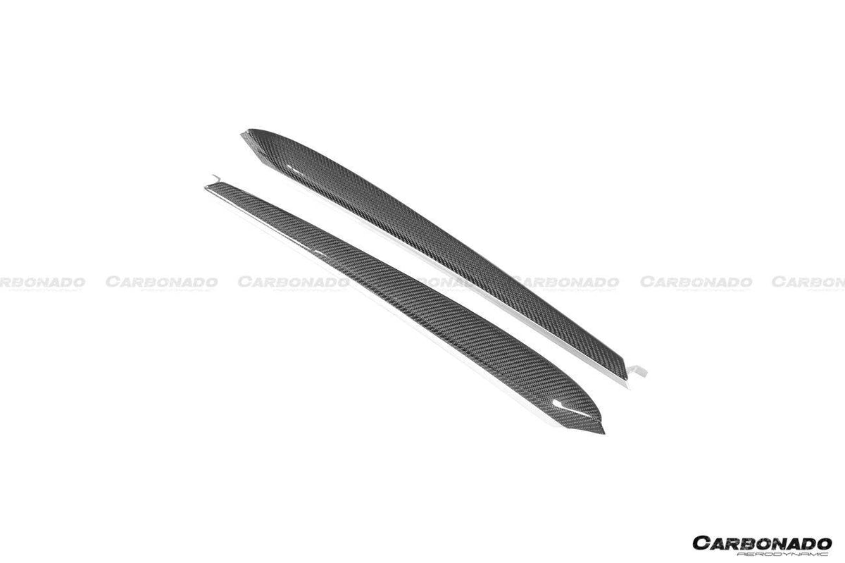 2020-2023 Tesla Model 3/Y OEM Style Autoclave Carbon Fiber Door Trim Interior Replacement - Carbonado Aero