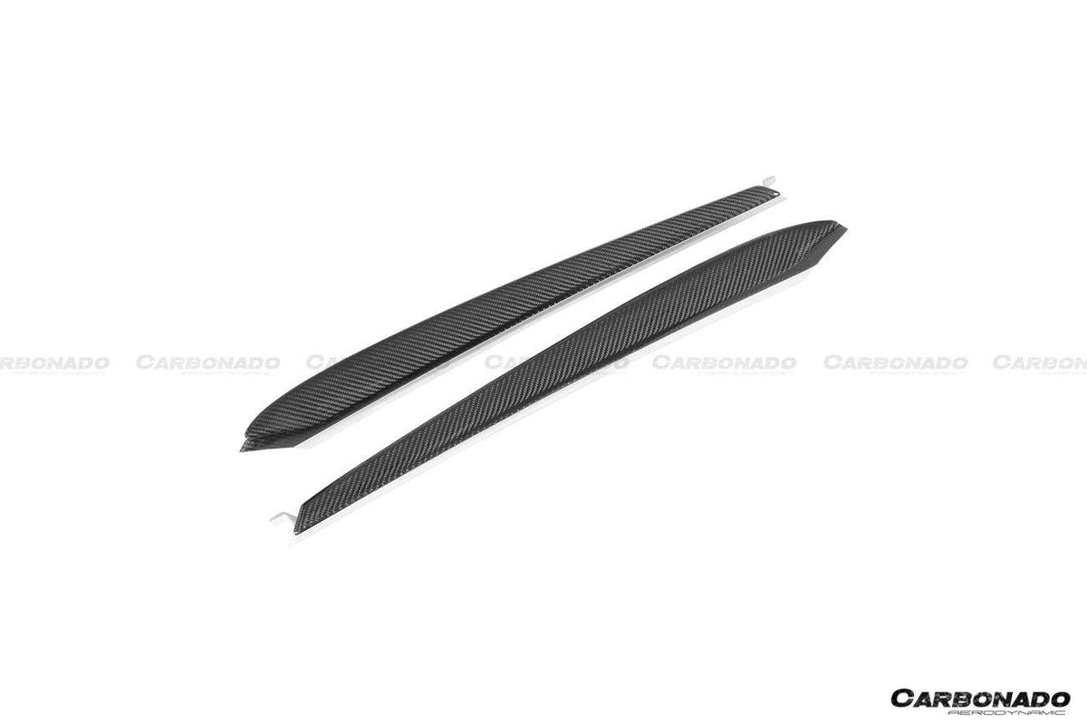 2020-2023 Tesla Model 3/Y OEM Style Autoclave Carbon Fiber Door Trim Interior Replacement - Carbonado Aero