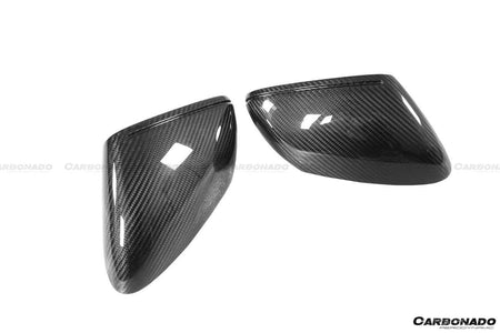 2019-2023 Porsche 911 992 Carrera S/4/4S/Targa/Cabriolet OEM Style Dry Carbon Fiber Mirror Housing - Carbonado Aero