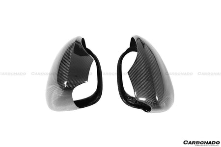 2019-2023 Porsche Panamera 971 OEM Style Dry Carbon Fiber Mirror Housing - Carbonado Aero