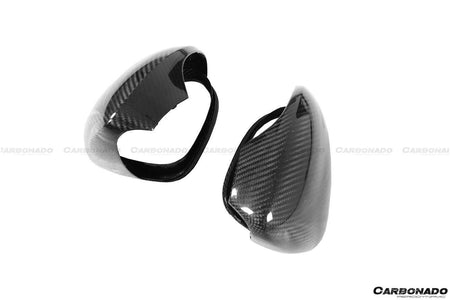 2019-2023 Porsche Panamera 971 OEM Style Dry Carbon Fiber Mirror Housing - Carbonado Aero