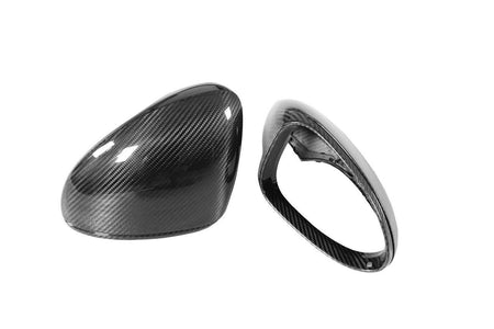 2019-2023 Porsche Panamera 971 OEM Style Dry Carbon Fiber Mirror Housing - Carbonado