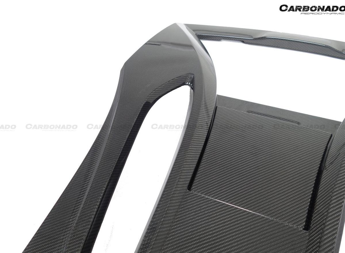 2015-2020 McLaren 540c/570s Coupe Autoclave OEM Style Dry Carbon Fiber Rear Engine Trunk Replacement - Carbonado Aero