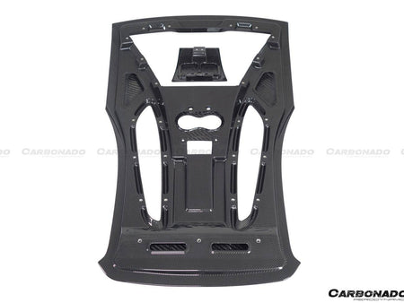 2015-2020 McLaren 540c/570s Coupe Autoclave OEM Style Dry Carbon Fiber Rear Engine Trunk Replacement - Carbonado Aero