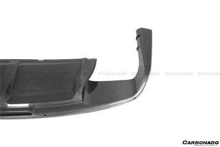 2016-2019 Bentley Bentayga 4.0 V8 OD Style Carbon Fiber Rear Lip - Carbonado Aero