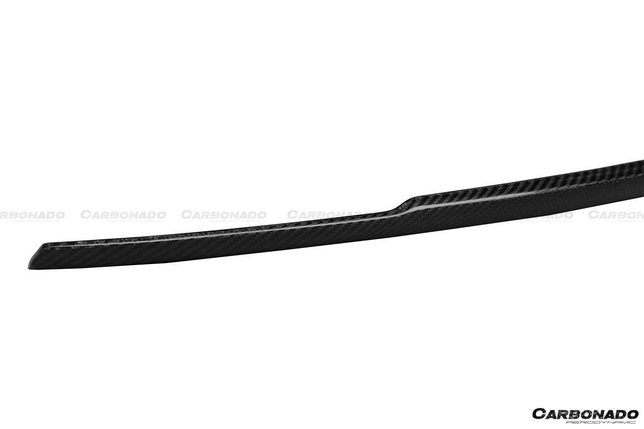 2014-2021 Mercedes Benz C217 S Class S63/S65 AMG Coupe OE Style Carbon Fiber Trunk Trim - Carbonado Aero