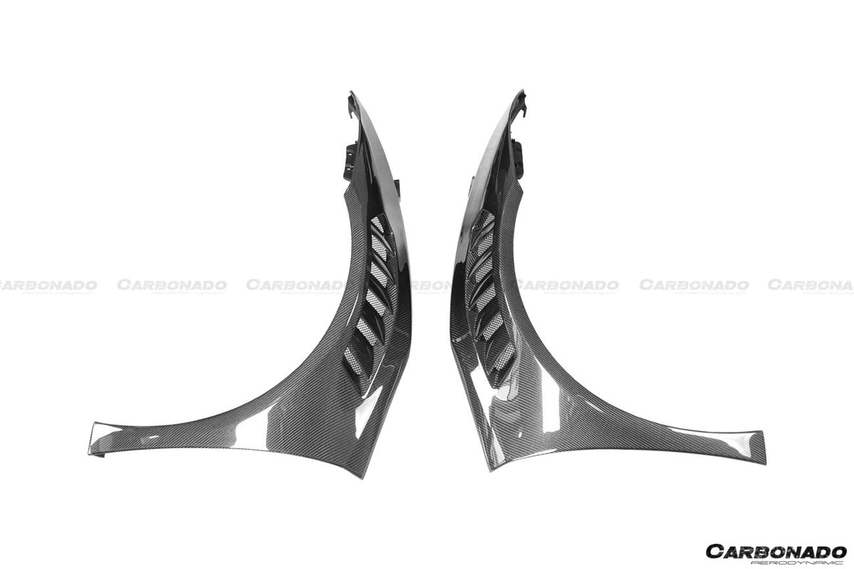 2015-2023 Lamborghini Huracan LP610/LP580/EVO VRS Style Front Fender - Carbonado Aero