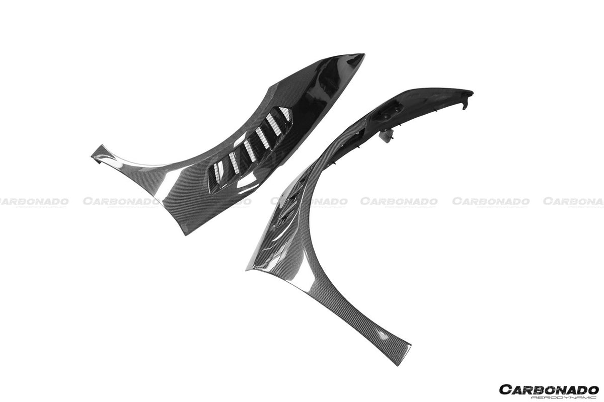 2015-2023 Lamborghini Huracan LP610/LP580/EVO VRS Style Front Fender - Carbonado Aero