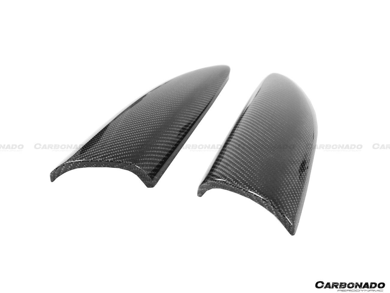 2018-2021 McLaren 600LT OEM Style Carbon Fiber Air Intake Fins - Carbonado Aero