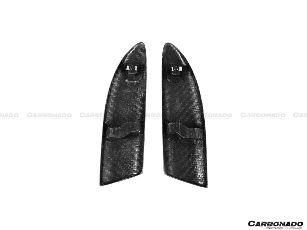 2018-2021 McLaren 600LT OEM Style Carbon Fiber Air Intake Fins - Carbonado Aero