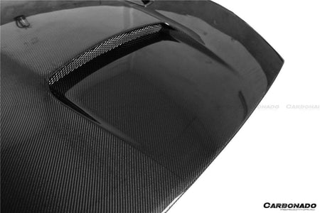 2014-2017 Ford Mustang GT/V6 TRU Style Hood - Carbonado Aero