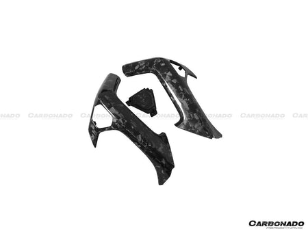 2015-2019 Lamborghini Huracan LP610/LP580 OEM Style Autoclave Carbon Fiber Door Handle - Carbonado Aero