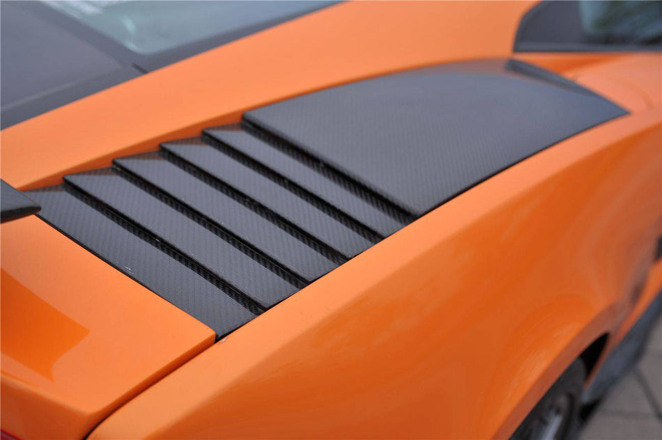 2004-2008 Lamborghini Gallardo Coupe OEM Style Carbon Fiber Heat Extract - Carbonado