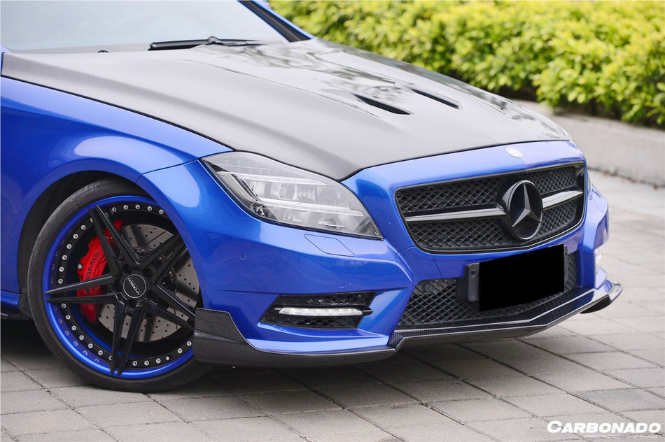 2010-2014 Mercedes Benz W218 CLS Class 350/400/500 RT Style Front Lip