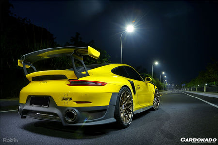 2012-2015 Porsche 911 991.1 Carrera/S GT2RS Style Rear Bumper ( Need Change 991.2 Tailight) - Carbonado Aero