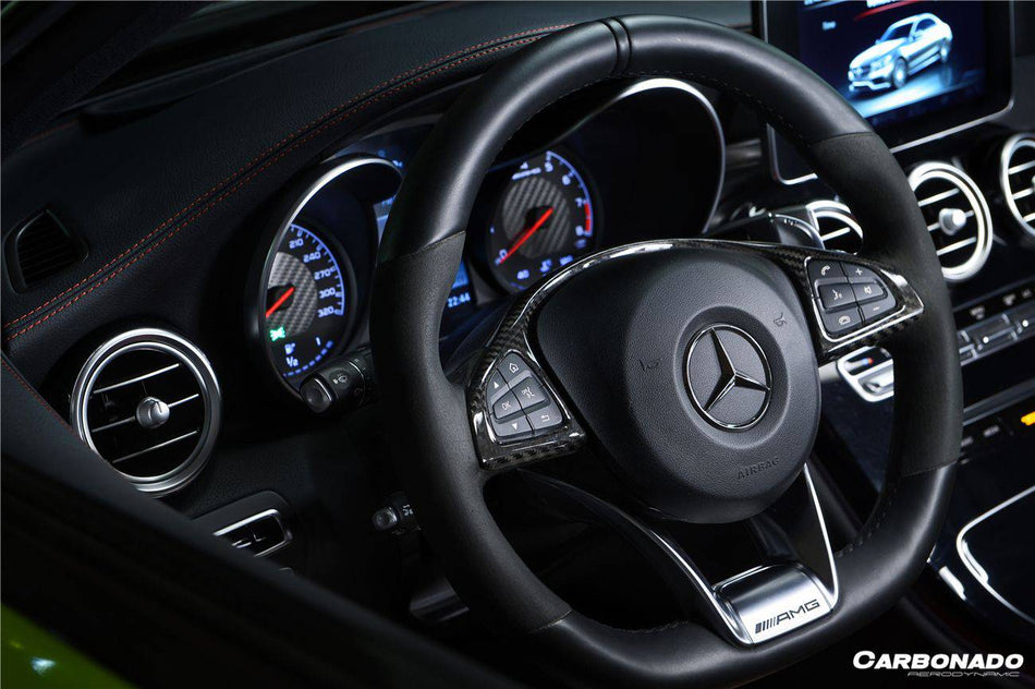2015-2021 Mercedes Benz W205 C63/S AMG Sedan Carbon Fiber Interior