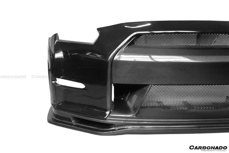 2008-2016 Nissan GTR R35 CBA/DBA NISMO Ver15 Style Front Bumper - Carbonado Aero