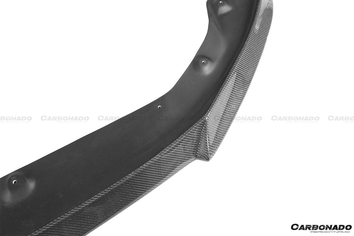 2017-2021 Lexus LC500 LC500H V-LC VRS Style Carbon Fiber Front Lip - Carbonado Aero