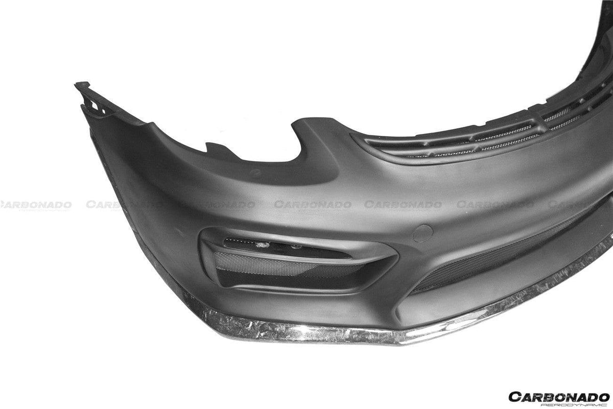 2012-2016 Porsche 981 Boxster/Cayman GT4 Style Front Bumper - Carbonado Aero