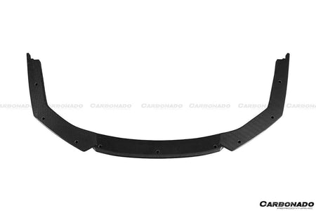 2015-2020 Lamborghini Huracan LP610 VRS Style Carbon Fiber Front Lip - Carbonado Aero