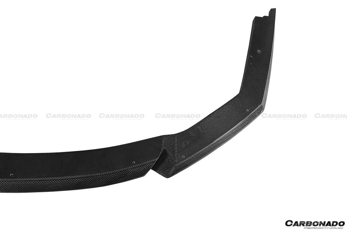 2015-2020 Lamborghini Huracan LP610 VRS Style Carbon Fiber Front Lip - Carbonado Aero