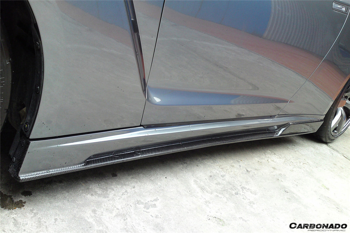 2008-2022 Nissan GTR R35 CBA/DBA/EBA BSE Style Side Skirts - Carbonado Aero