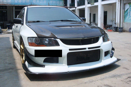 2003-2006 Mitsubishi Evo 7 & 8 & 9 VTS Style Front Bumper - Carbonado