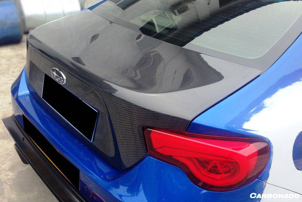 2012-2020 Scion FRS/Toyota GT86/Subaru BRZ OEM Style Carbon Fiber Trunk - Carbonado Aero