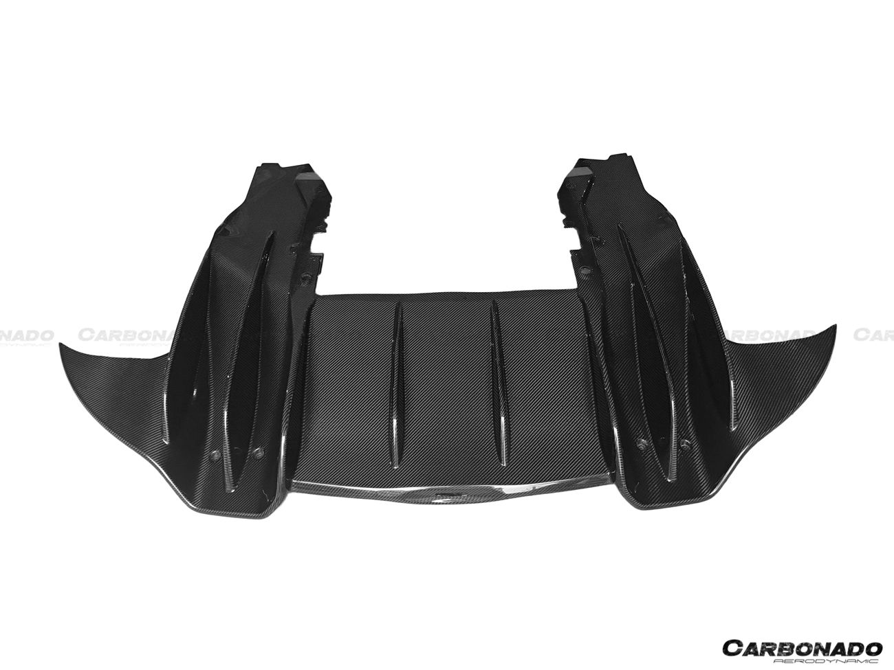 2015-2020 McLaren 540c/570s/570gt OEM Style Carbon Fiber Rear Diffuser - Carbonado Aero