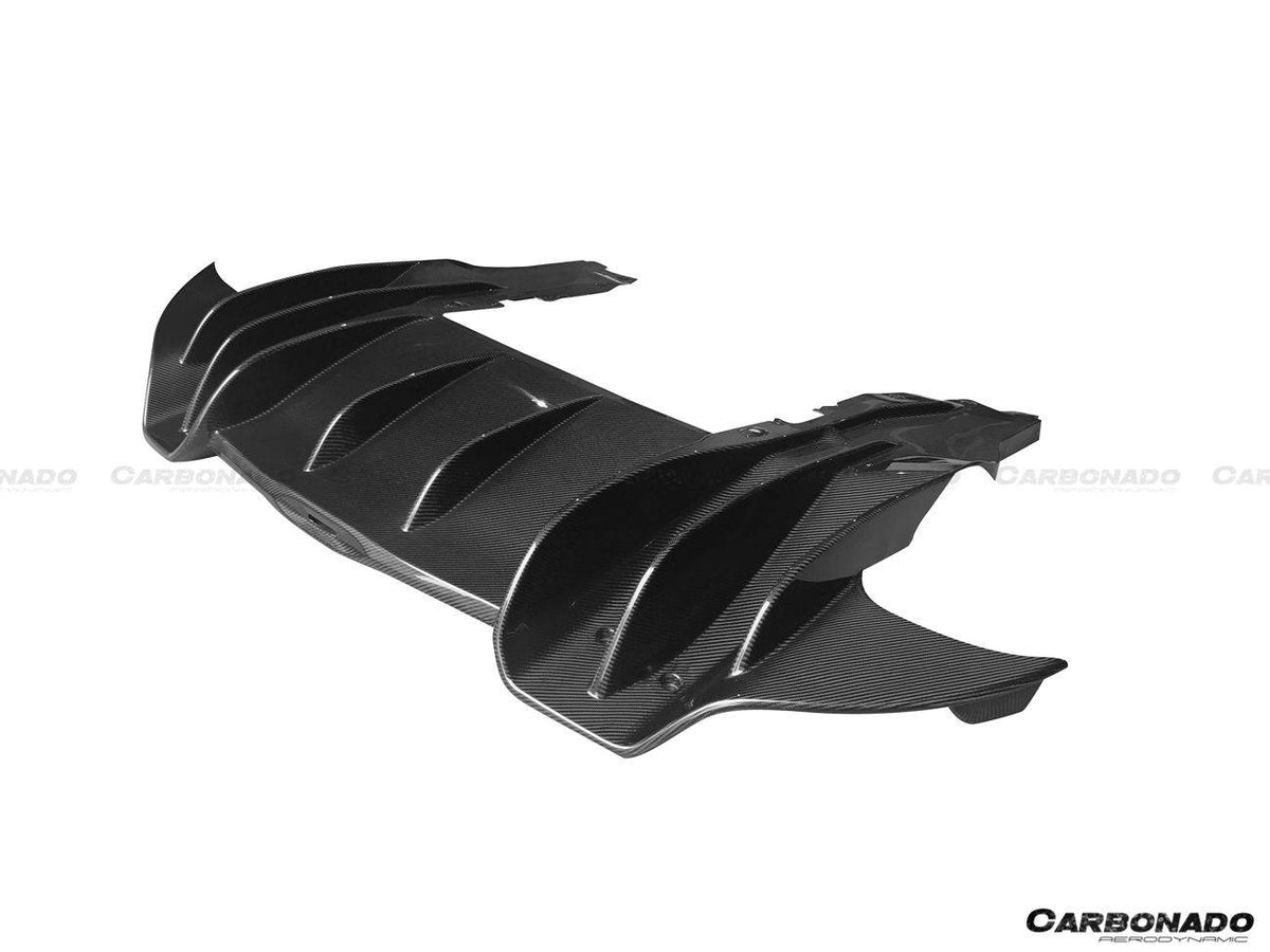2015-2020 McLaren 540c/570s/570gt OEM Style Carbon Fiber Rear Diffuser - Carbonado Aero