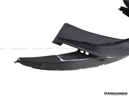 2015-2020 McLaren 540c/570s/570gt OEM Style Carbon Fiber Front Bumper Lip - Carbonado Aero