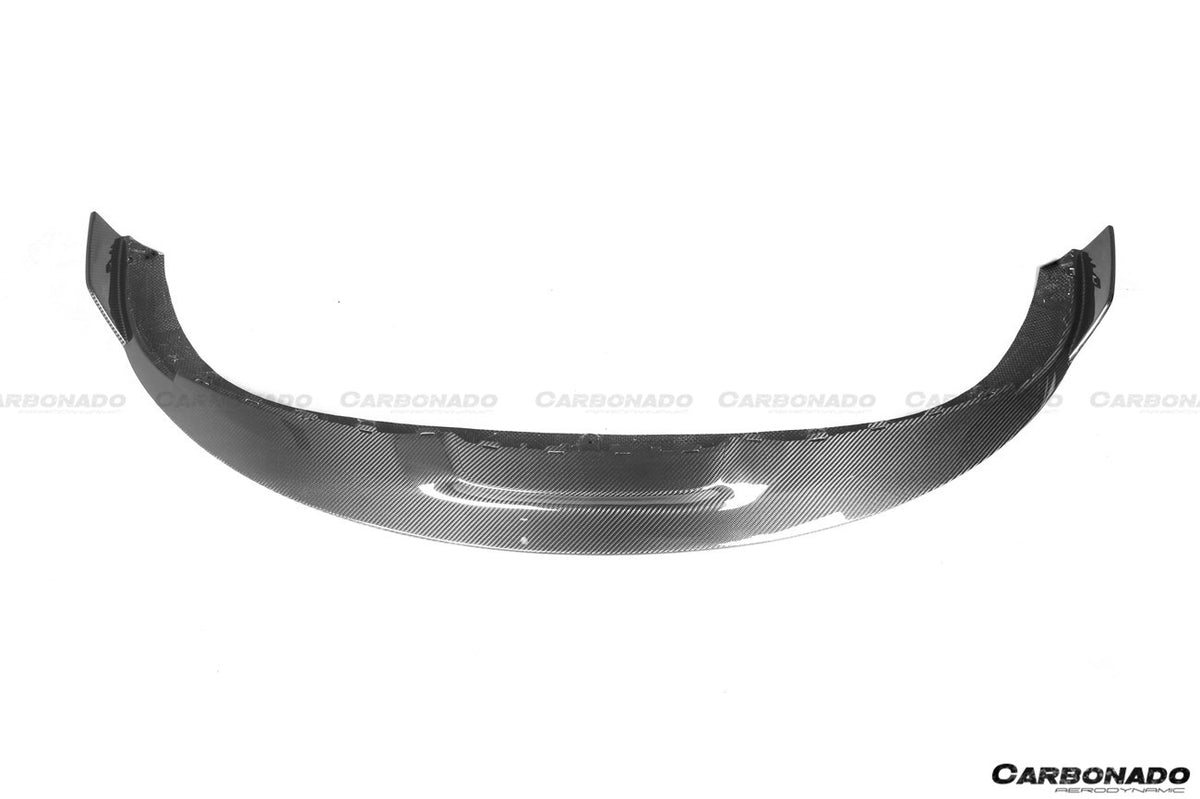 2019-2023 Porsche Taycan 4/4S/GTS/TURBO OD Style DRY Carbon Fiber Front Lip - Carbonado Aero