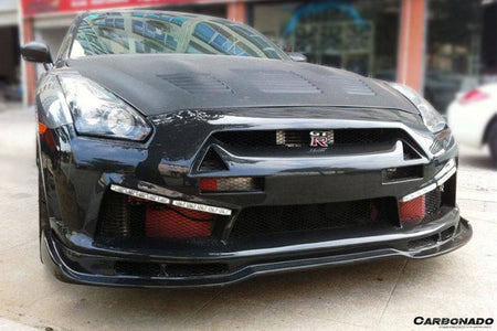 2008-2016 Nissan GTR R35 CBA/DBA LP Style Front Bumper - Carbonado Aero