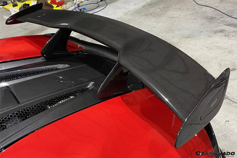 2015-2020 McLaren 540C/570S MS Style DRY Carbon Fiber Trunk Wing - Carbonado