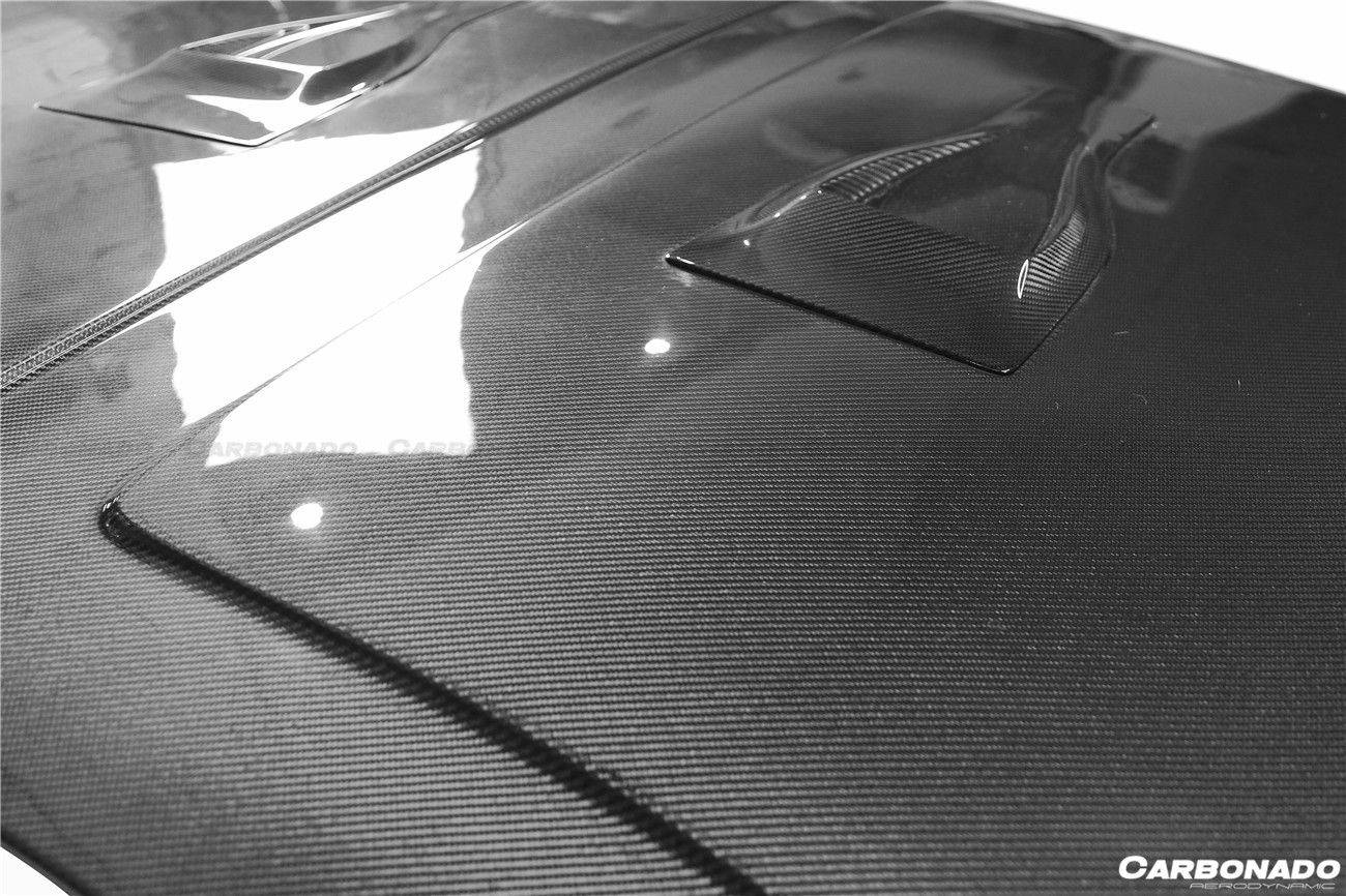 2017-2020 Mercedes Benz S63 W222 Sedan MSY Style Carbon Fiber Hood - Carbonado Aero