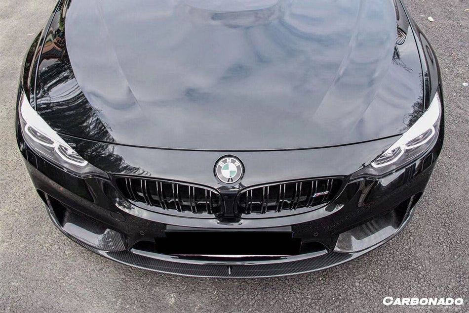 2014-2020 BMW M3 F80 M4 F82 MP Style Carbon Fiber Front Lip - Carbonado