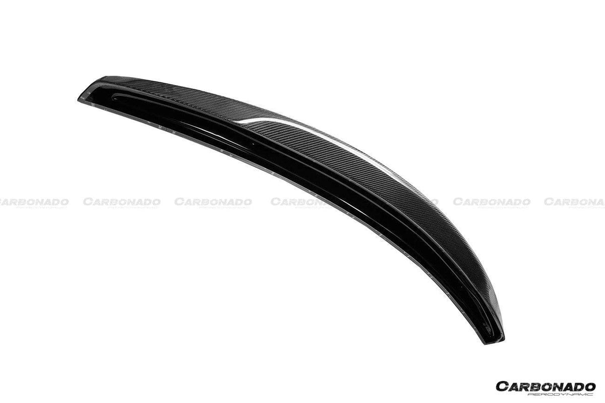 2014-2020 Mercedes Benz S63 S Class W222 Sedan RT Style Carbon Fiber Trunk Spoiler - Carbonado Aero