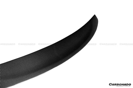 2014-2020 Mercedes Benz S63 S Class W222 Sedan RT Style Carbon Fiber Trunk Spoiler - Carbonado Aero