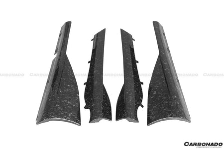 2018-2021 McLaren 570/600LT OEM Style Carbon Fiber Side Skirts Under Board - Carbonado Aero