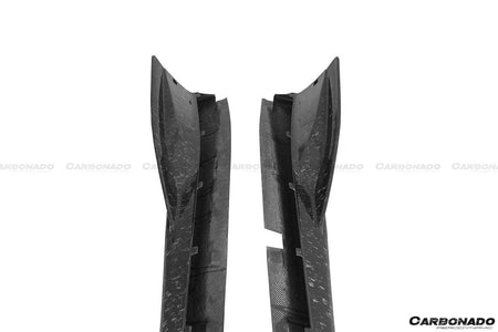 2018-2021 McLaren 570/600LT OEM Style Carbon Fiber Side Skirts Under Board - Carbonado Aero