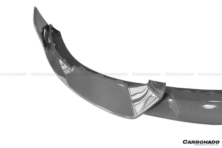 2019-2023 Porsche Taycan/4/4S/GTS/TURBO CADO Style Carbon Fiber Front Lip - Carbonado Aero