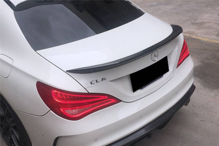 2014-2016 Mercedes Benz W117 CLA Sport / CLA45 AMG BS Style Trunk Spoiler - Carbonado