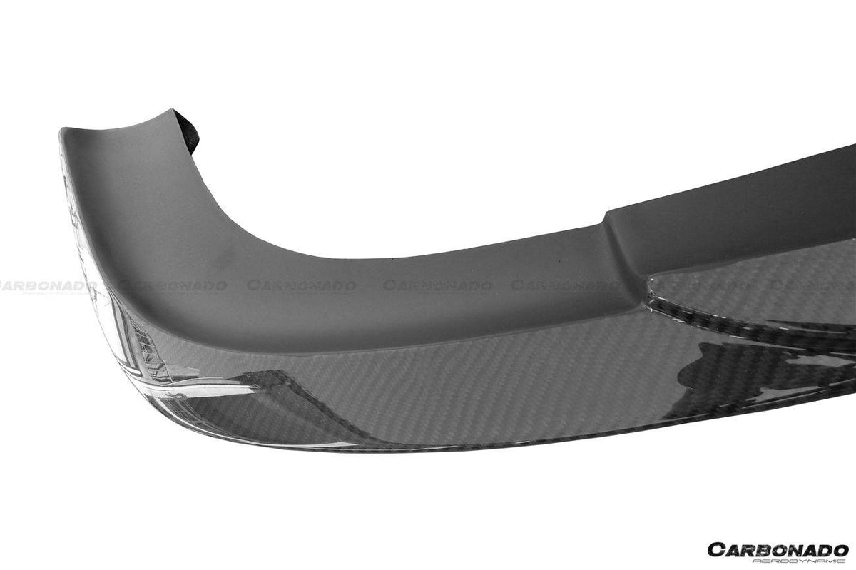 2011-2013 Mercedes Benz W218 CLS63 AMG BKSS Style Carbon Fiber Front Lip - Carbonado Aero