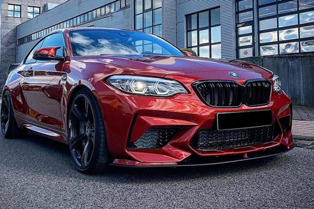 2016-2021 BMW M2/M2C F87 AC Style Carbon FIber Front Lip - Carbonado