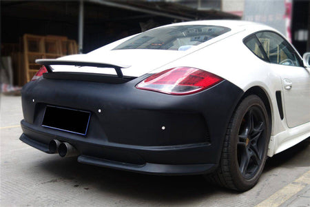 2009-2012 Porsche Cayman 987 GT3 Style Rear Bumper - Carbonado