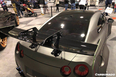 2008-2021 Nissan GTR R35 CBA/DBA/EBA DE Style Trunk Spoiler - Carbonado Aero